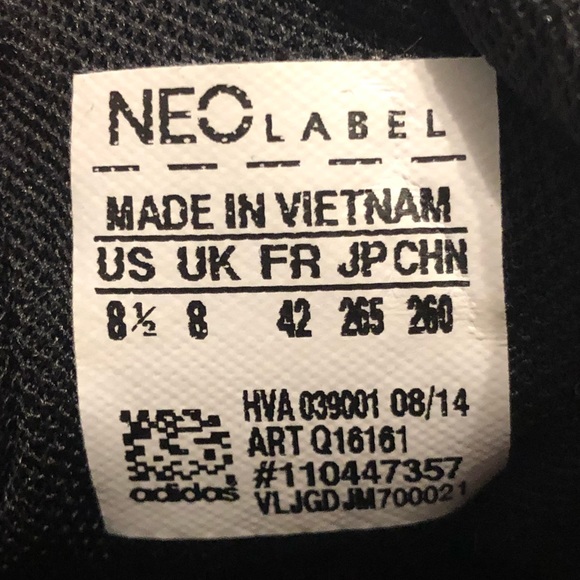 Black Adidas Neo Superstars - Picture 5 of 5